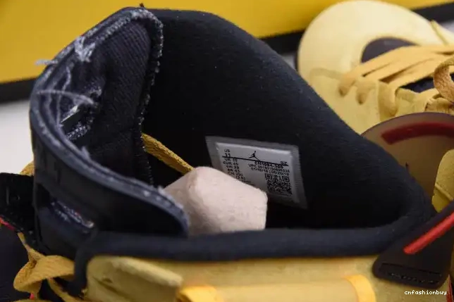 TRAVIS JORDAN 6 YELLOW CN1084-300 AIR SCOTT X 0706